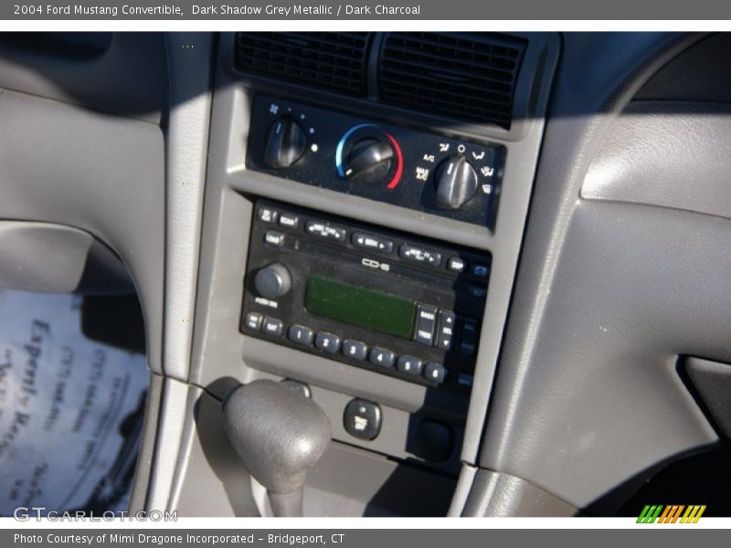 Dark Shadow Grey Metallic / Dark Charcoal 2004 Ford Mustang Convertible