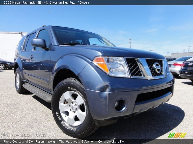 Silverton Blue Pearl / Desert 2006 Nissan Pathfinder SE 4x4