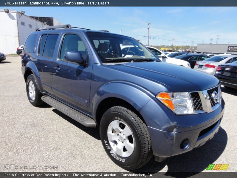 Silverton Blue Pearl / Desert 2006 Nissan Pathfinder SE 4x4