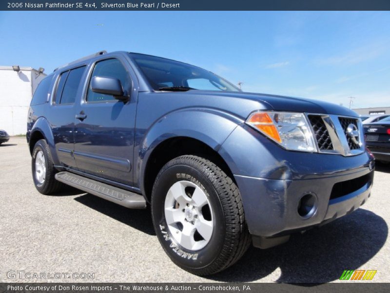 Silverton Blue Pearl / Desert 2006 Nissan Pathfinder SE 4x4