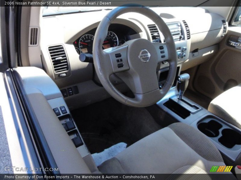 Silverton Blue Pearl / Desert 2006 Nissan Pathfinder SE 4x4