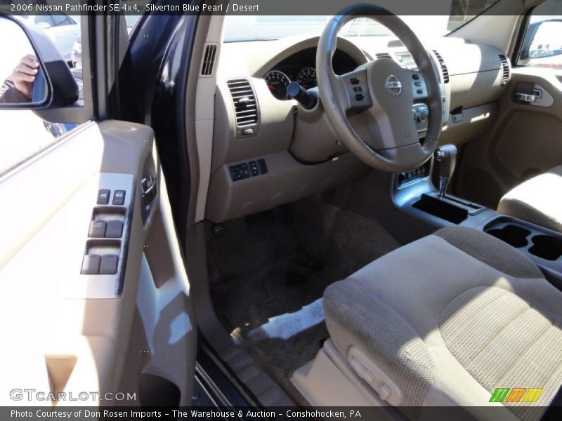 Silverton Blue Pearl / Desert 2006 Nissan Pathfinder SE 4x4