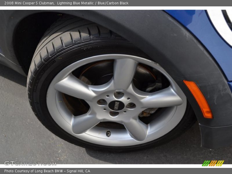 Lightning Blue Metallic / Blue/Carbon Black 2008 Mini Cooper S Clubman