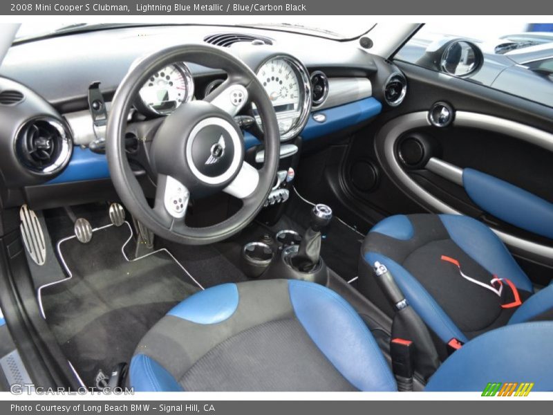  2008 Cooper S Clubman Blue/Carbon Black Interior