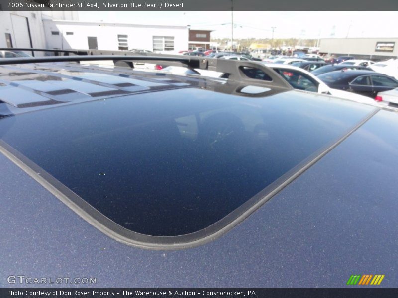 Silverton Blue Pearl / Desert 2006 Nissan Pathfinder SE 4x4