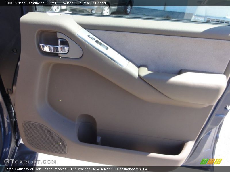 Silverton Blue Pearl / Desert 2006 Nissan Pathfinder SE 4x4