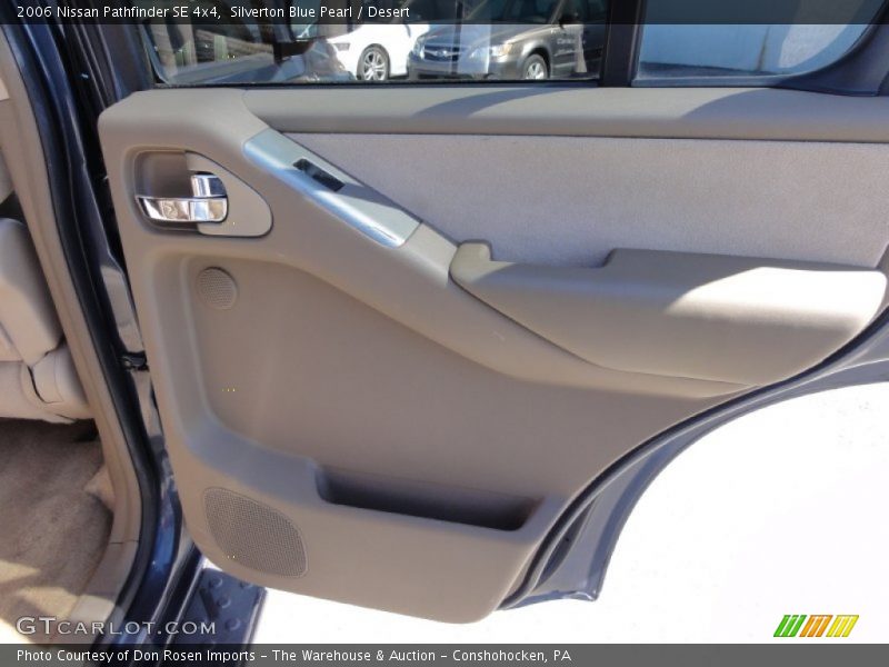 Silverton Blue Pearl / Desert 2006 Nissan Pathfinder SE 4x4