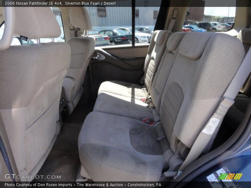 Silverton Blue Pearl / Desert 2006 Nissan Pathfinder SE 4x4