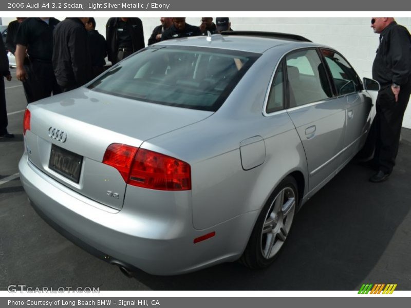Light Silver Metallic / Ebony 2006 Audi A4 3.2 Sedan