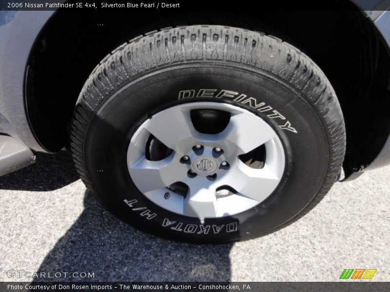 Silverton Blue Pearl / Desert 2006 Nissan Pathfinder SE 4x4