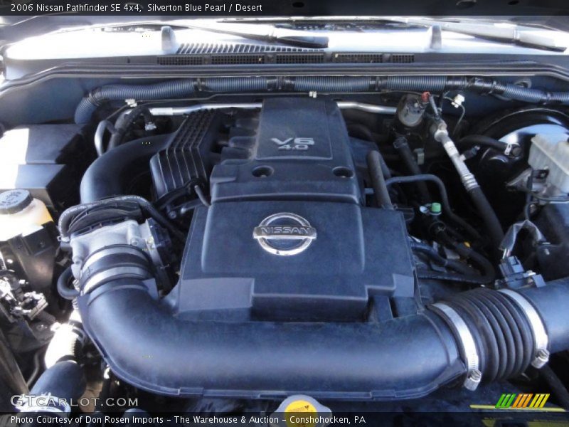 Silverton Blue Pearl / Desert 2006 Nissan Pathfinder SE 4x4
