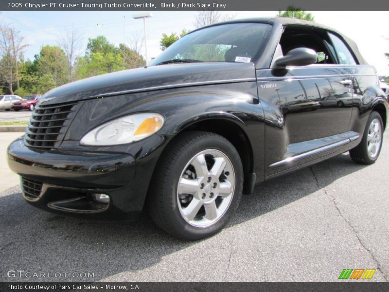 Black / Dark Slate Gray 2005 Chrysler PT Cruiser Touring Turbo Convertible