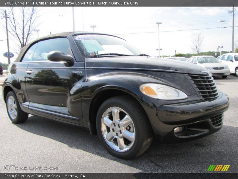 Black / Dark Slate Gray 2005 Chrysler PT Cruiser Touring Turbo Convertible