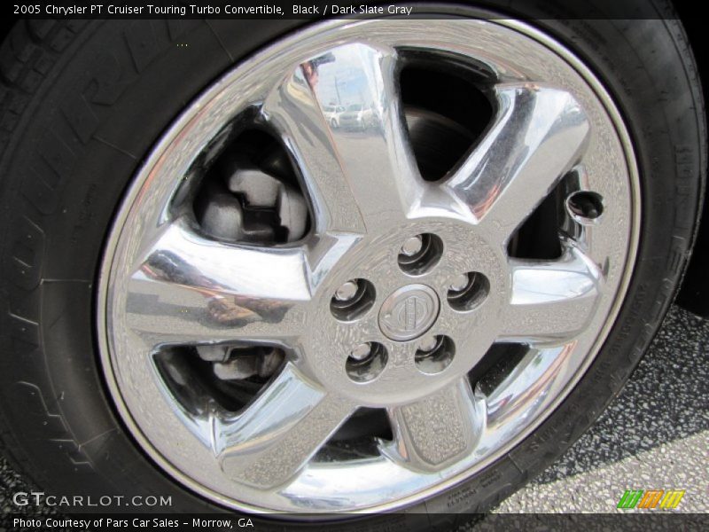 Black / Dark Slate Gray 2005 Chrysler PT Cruiser Touring Turbo Convertible