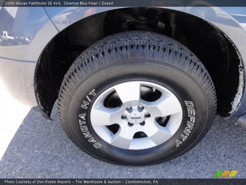 Silverton Blue Pearl / Desert 2006 Nissan Pathfinder SE 4x4