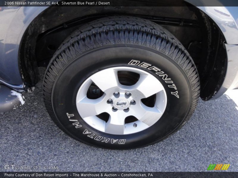 Silverton Blue Pearl / Desert 2006 Nissan Pathfinder SE 4x4