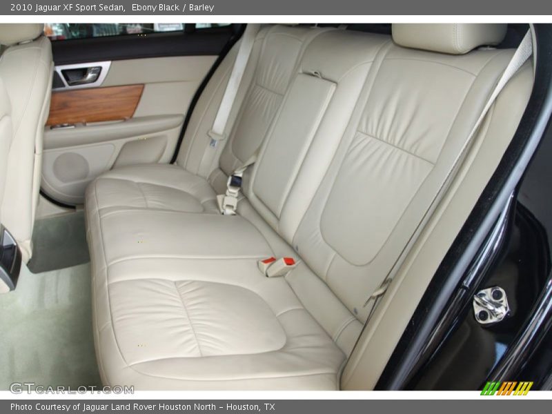 Rear Seat of 2010 XF Sport Sedan