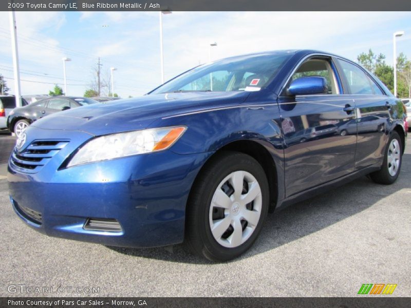 Blue Ribbon Metallic / Ash 2009 Toyota Camry LE