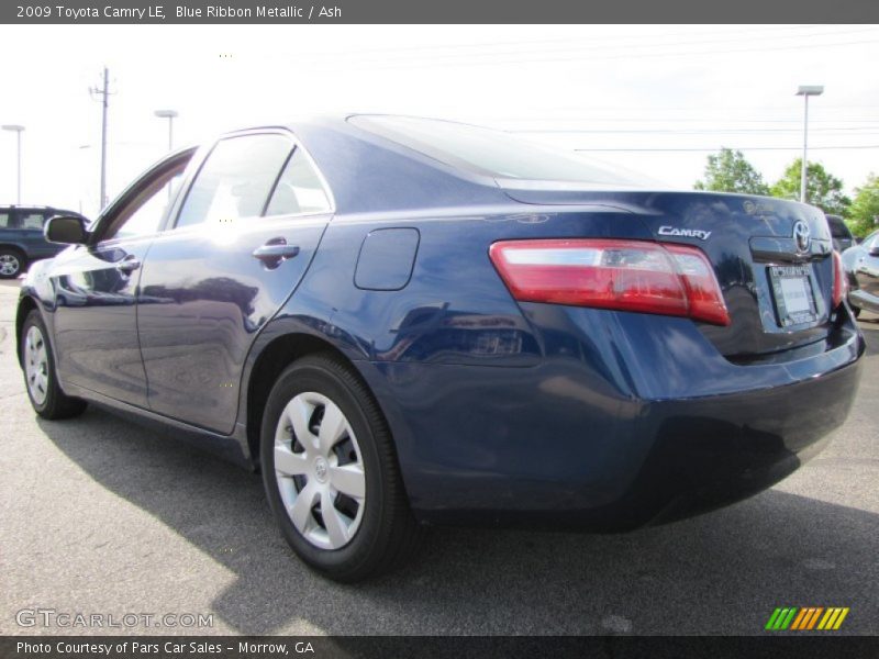 Blue Ribbon Metallic / Ash 2009 Toyota Camry LE