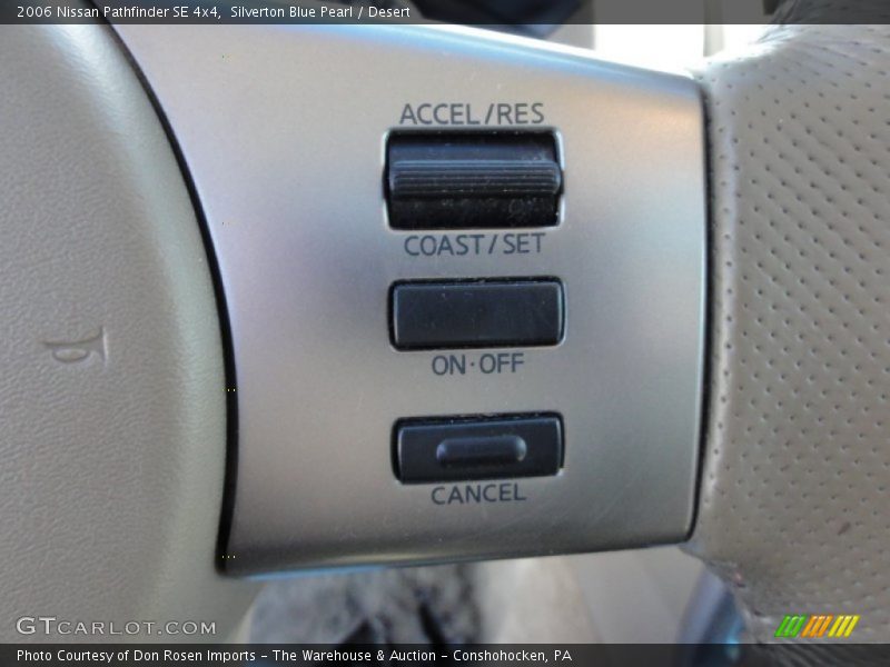 Silverton Blue Pearl / Desert 2006 Nissan Pathfinder SE 4x4