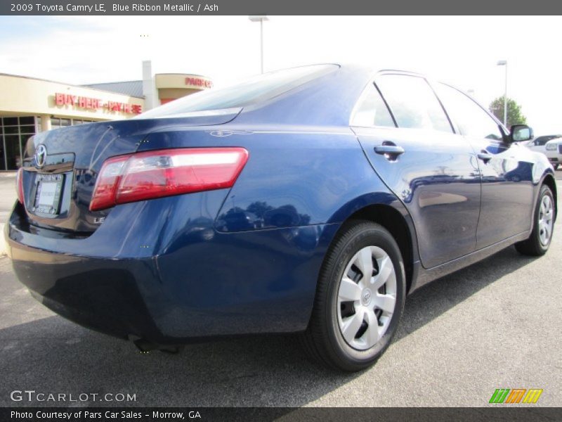 Blue Ribbon Metallic / Ash 2009 Toyota Camry LE