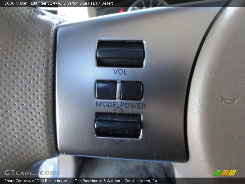 Silverton Blue Pearl / Desert 2006 Nissan Pathfinder SE 4x4