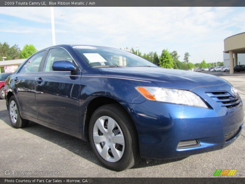 Blue Ribbon Metallic / Ash 2009 Toyota Camry LE