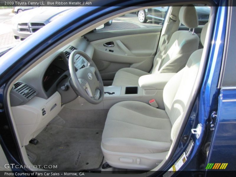 Blue Ribbon Metallic / Ash 2009 Toyota Camry LE