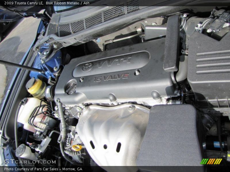 Blue Ribbon Metallic / Ash 2009 Toyota Camry LE