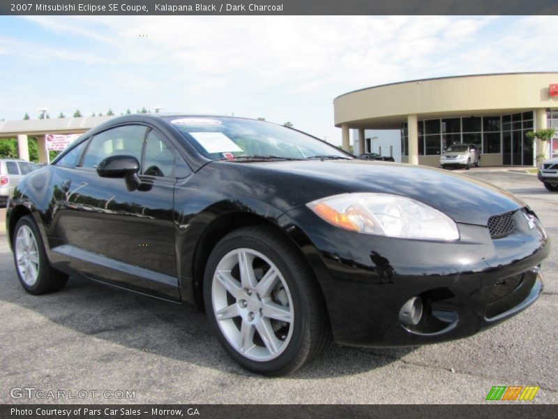 Kalapana Black / Dark Charcoal 2007 Mitsubishi Eclipse SE Coupe