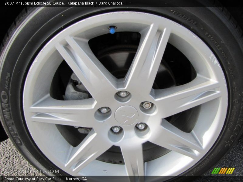 Kalapana Black / Dark Charcoal 2007 Mitsubishi Eclipse SE Coupe