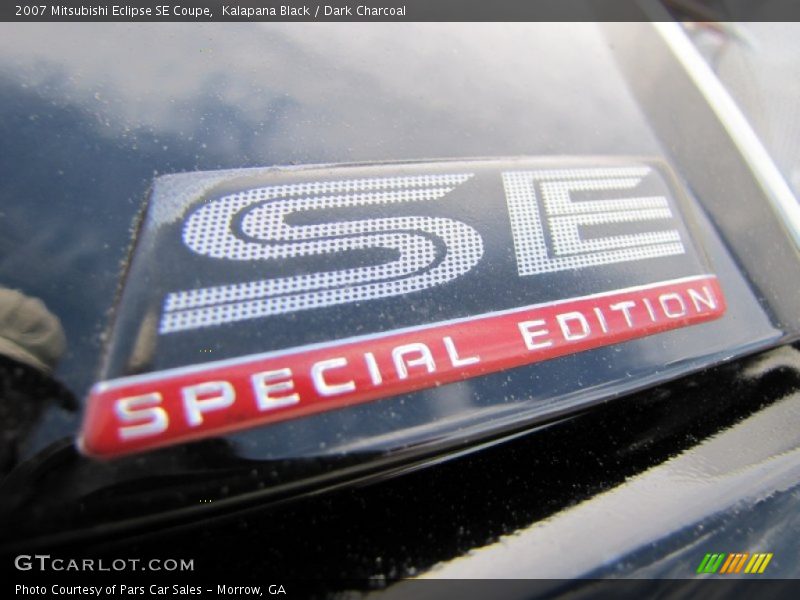 Kalapana Black / Dark Charcoal 2007 Mitsubishi Eclipse SE Coupe