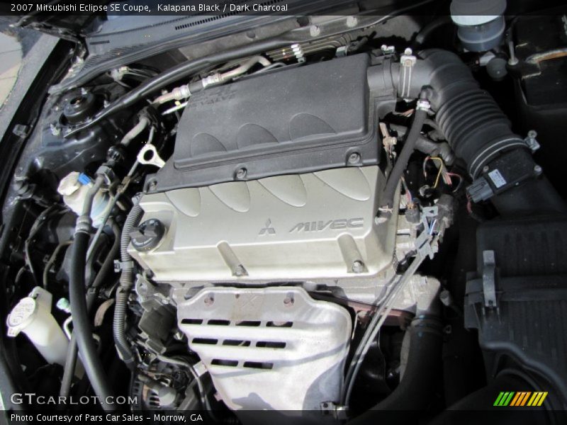 Kalapana Black / Dark Charcoal 2007 Mitsubishi Eclipse SE Coupe