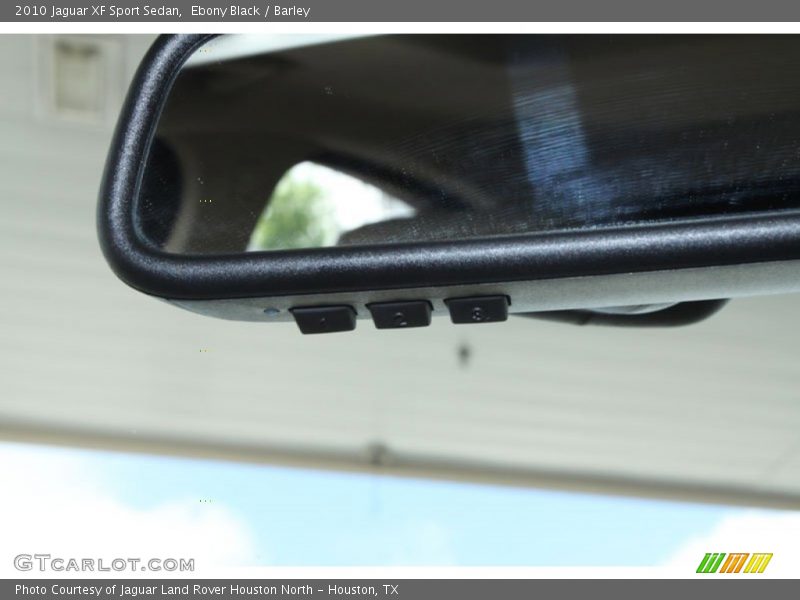 Ebony Black / Barley 2010 Jaguar XF Sport Sedan