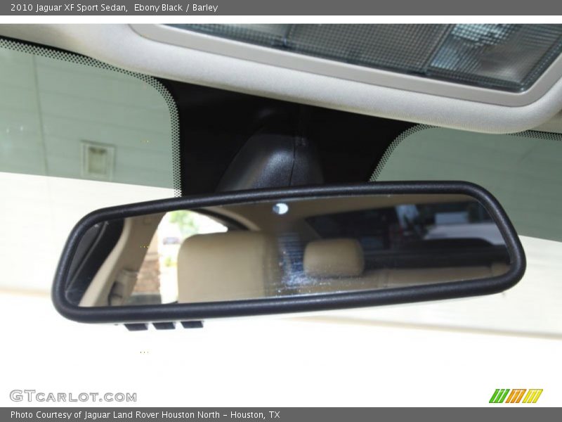 Ebony Black / Barley 2010 Jaguar XF Sport Sedan