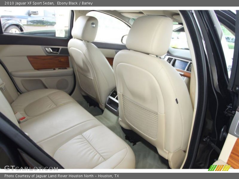 Ebony Black / Barley 2010 Jaguar XF Sport Sedan