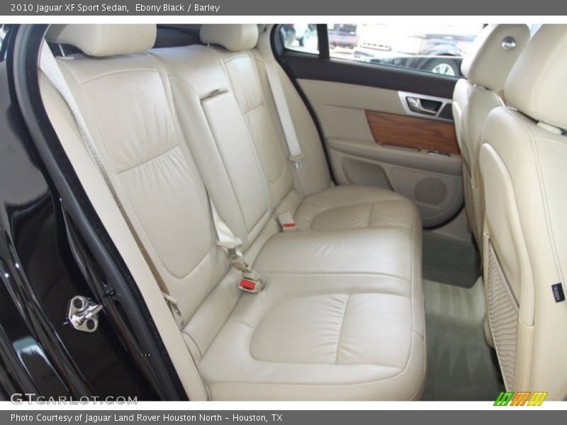 Rear Seat of 2010 XF Sport Sedan