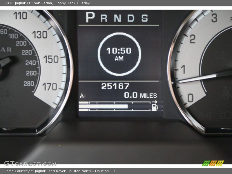 Ebony Black / Barley 2010 Jaguar XF Sport Sedan