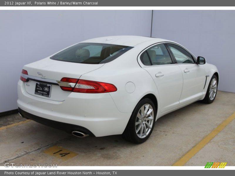 Polaris White / Barley/Warm Charcoal 2012 Jaguar XF