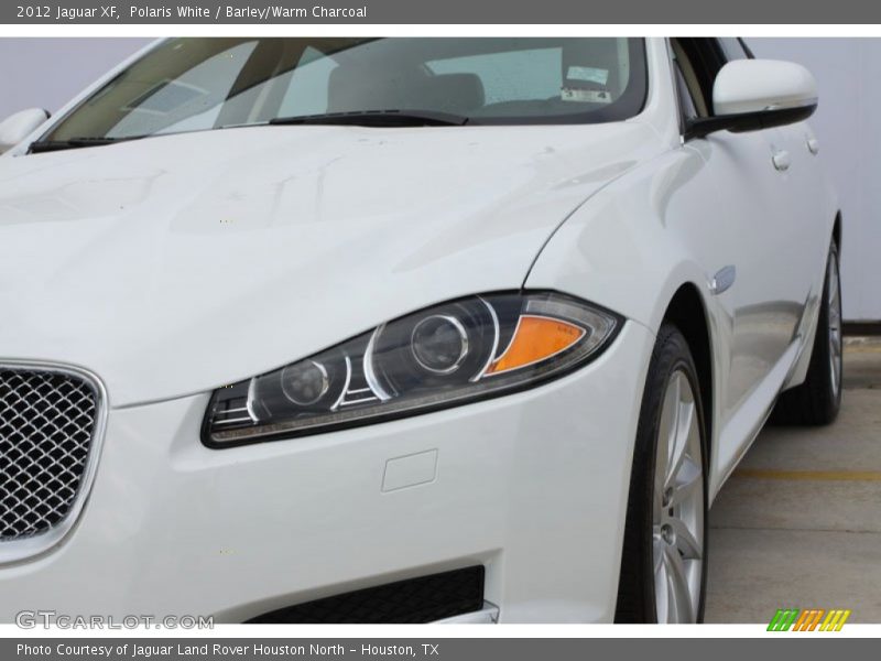 Polaris White / Barley/Warm Charcoal 2012 Jaguar XF