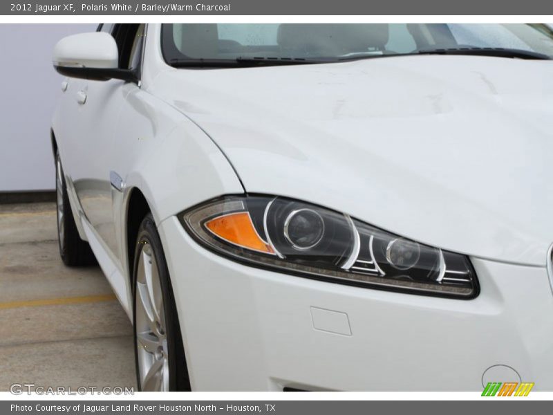 Polaris White / Barley/Warm Charcoal 2012 Jaguar XF