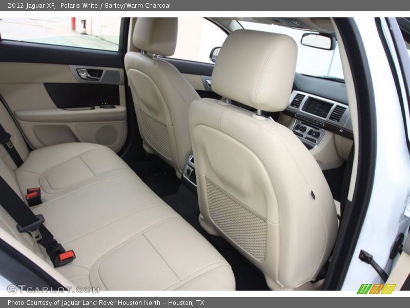 Polaris White / Barley/Warm Charcoal 2012 Jaguar XF