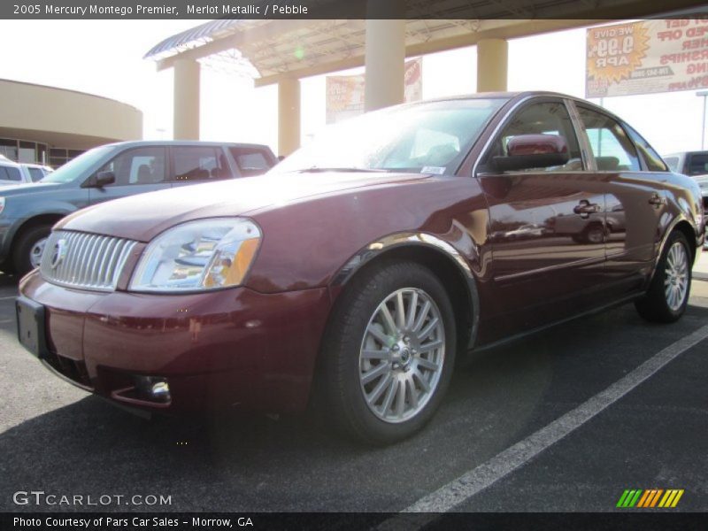 Merlot Metallic / Pebble 2005 Mercury Montego Premier