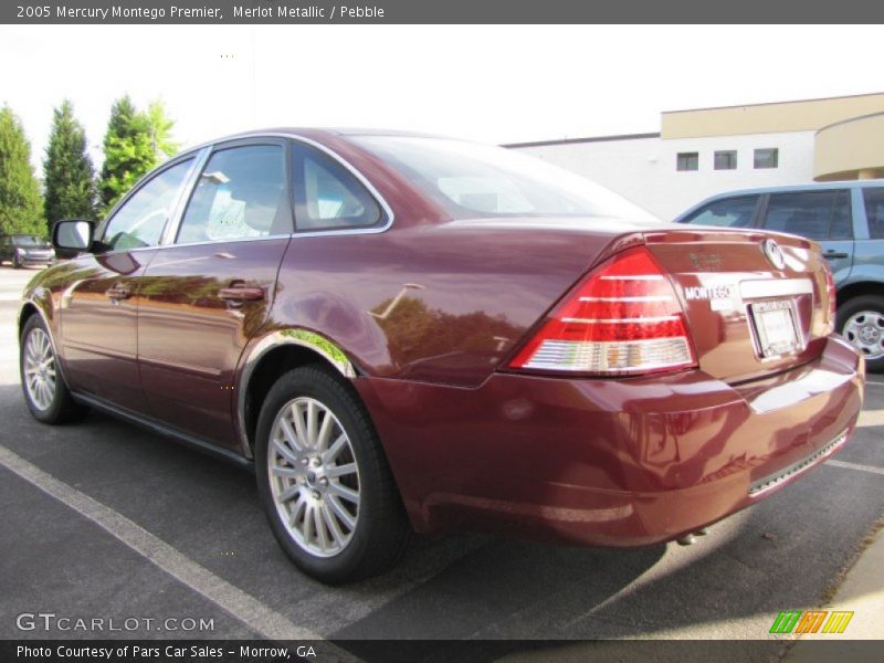 Merlot Metallic / Pebble 2005 Mercury Montego Premier