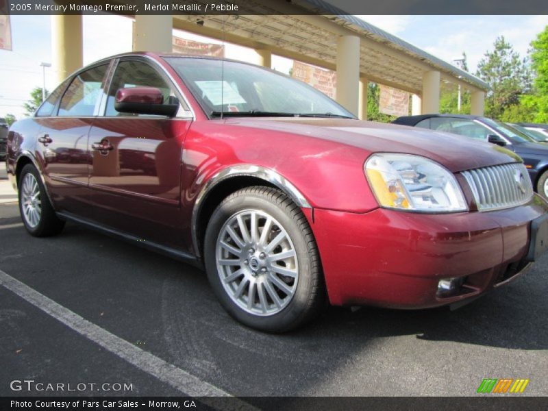 Merlot Metallic / Pebble 2005 Mercury Montego Premier