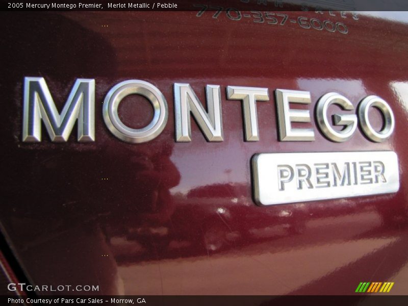 Merlot Metallic / Pebble 2005 Mercury Montego Premier