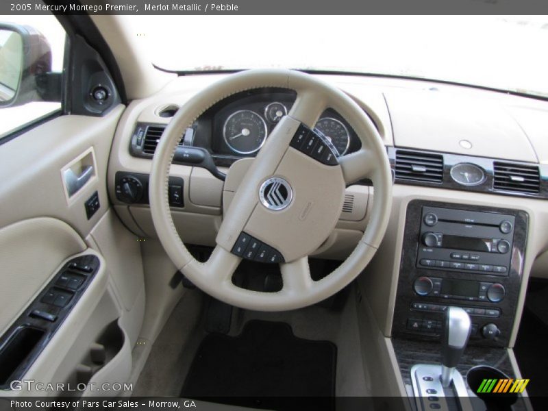 Merlot Metallic / Pebble 2005 Mercury Montego Premier