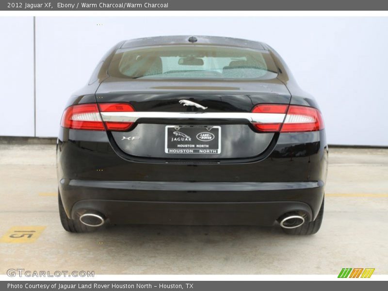 Ebony / Warm Charcoal/Warm Charcoal 2012 Jaguar XF