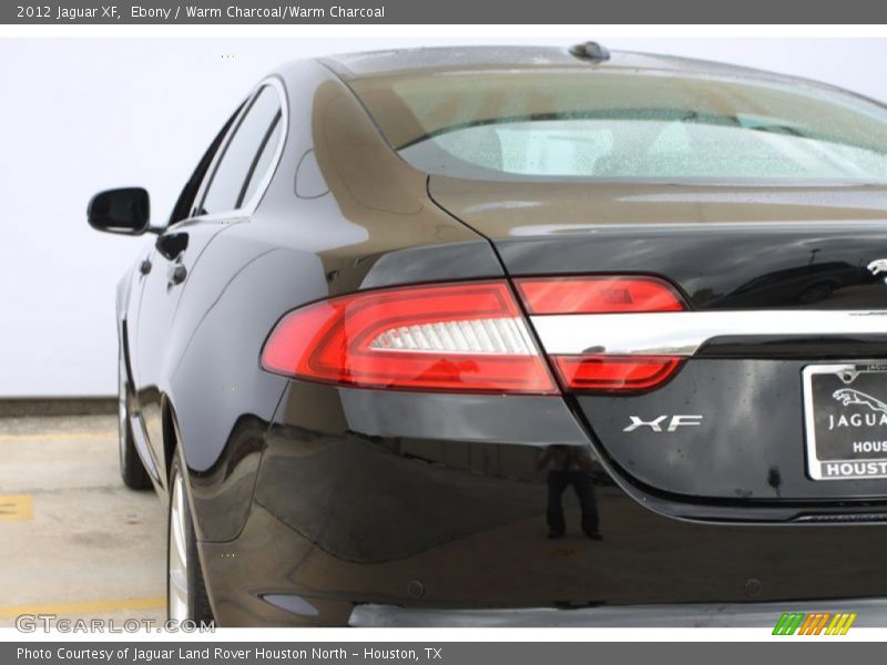 Ebony / Warm Charcoal/Warm Charcoal 2012 Jaguar XF
