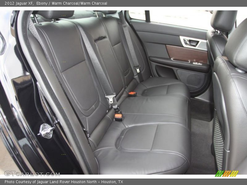 Rear Seat of 2012 XF 